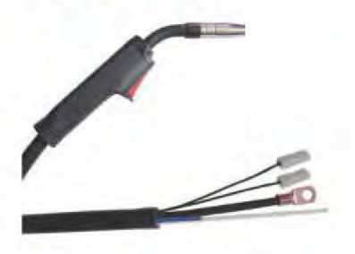 0.8-1.2mm Đường kính dây Binzel Hàn Torch Air Cooled Type CCC Chứng nhận